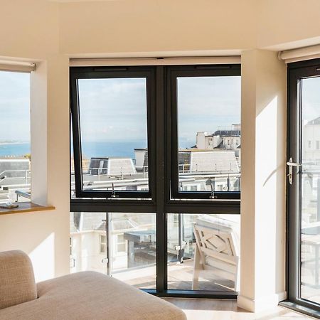 Ferienwohnung Westcliff Penthouse Bournemouth Exterior foto