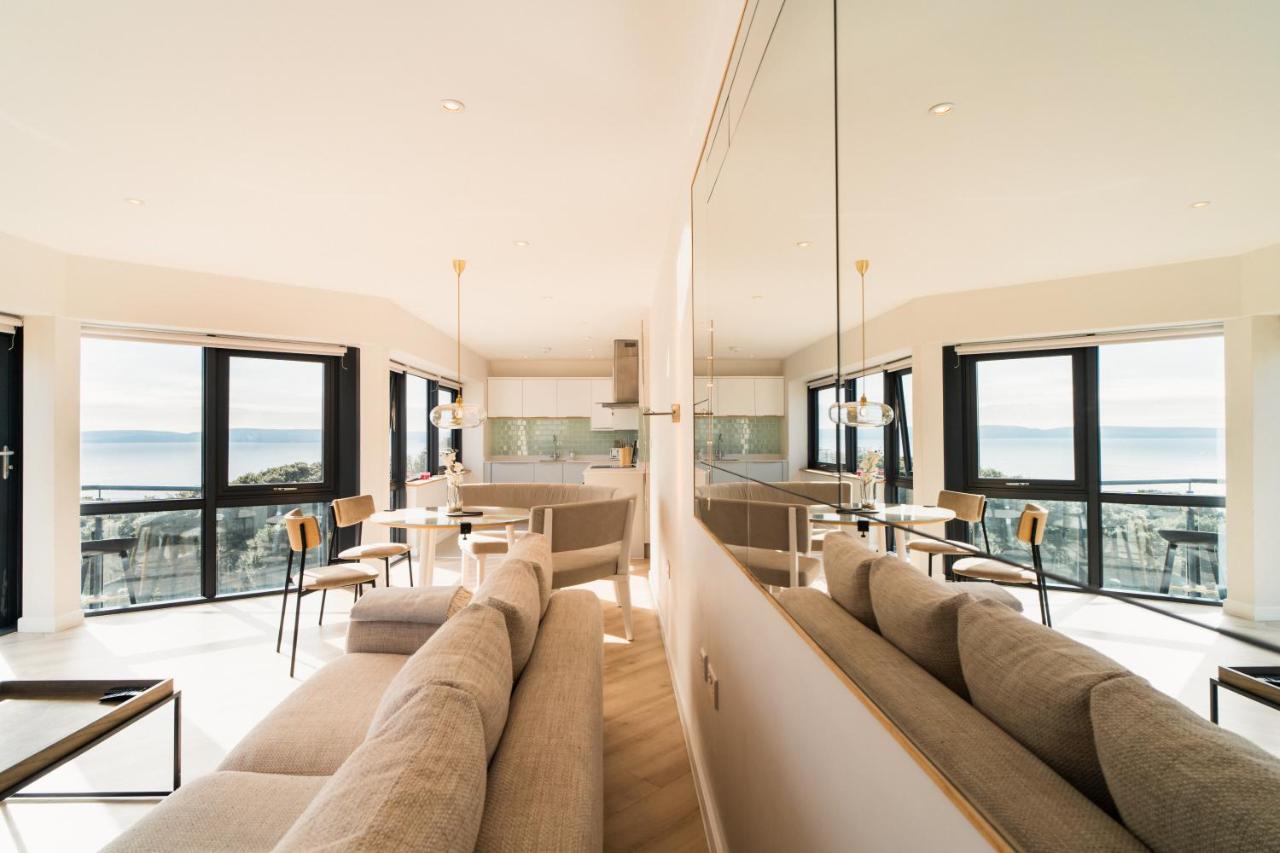 Ferienwohnung Westcliff Penthouse Bournemouth Exterior foto