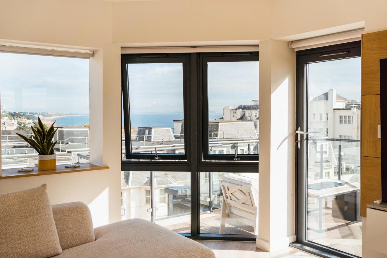 Ferienwohnung Westcliff Penthouse Bournemouth Exterior foto
