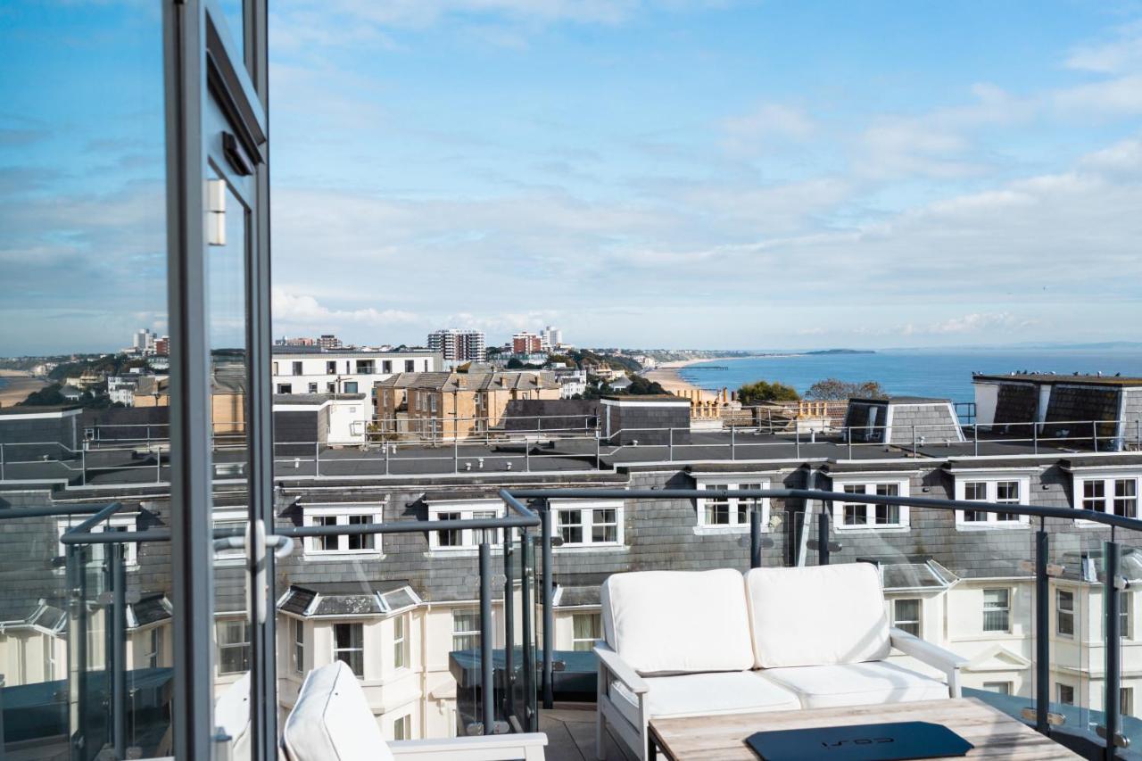 Ferienwohnung Westcliff Penthouse Bournemouth Exterior foto