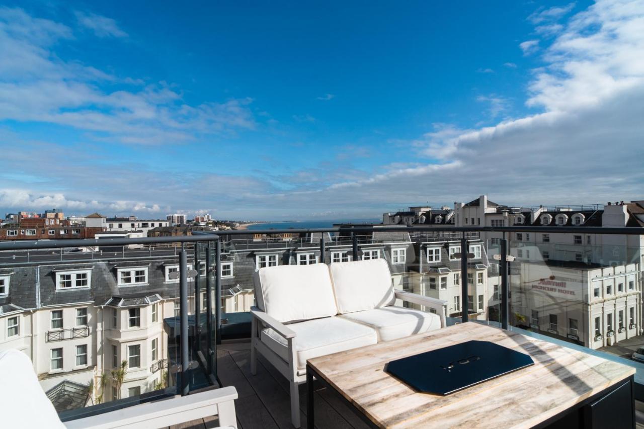 Ferienwohnung Westcliff Penthouse Bournemouth Exterior foto