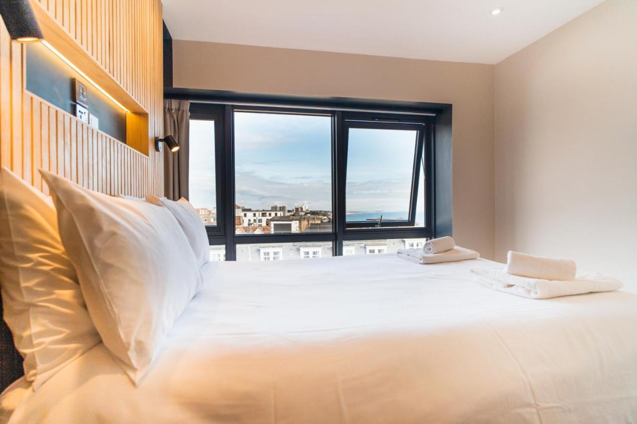 Ferienwohnung Westcliff Penthouse Bournemouth Exterior foto