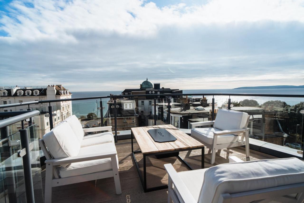 Ferienwohnung Westcliff Penthouse Bournemouth Exterior foto